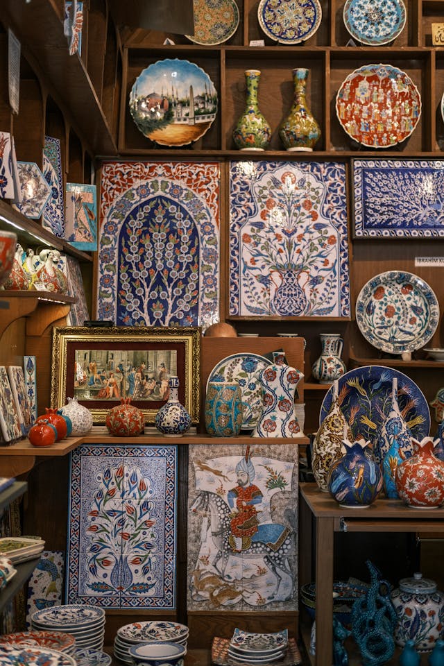 A bespoke tailor's workshop